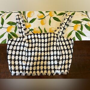 Eloquii NWT plaid tweed shop top size 20